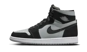 Air Jordan 1 Zoom CMFT Black Light Smoke Grey