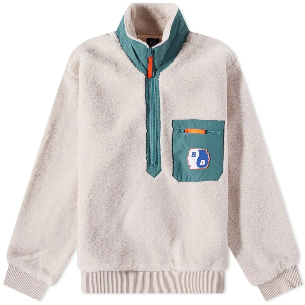 Brain Dead Ying Yang Half Zip Jacket