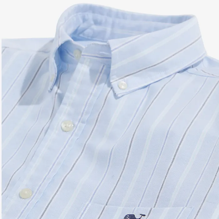 Camisa M/L Oxford Stripe Shirt