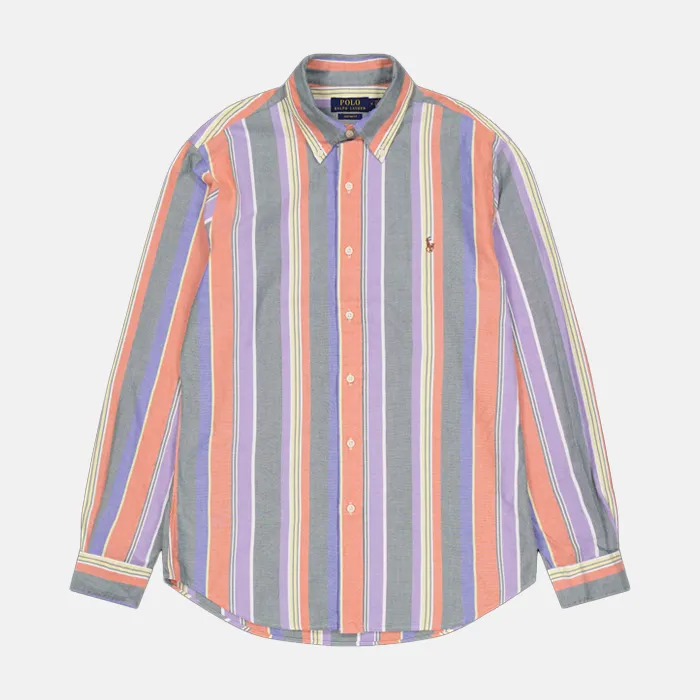 Camisa M/L Polo – Cubdppcs-Long Sleeve-Sport Shirt 6127 Orange/Green