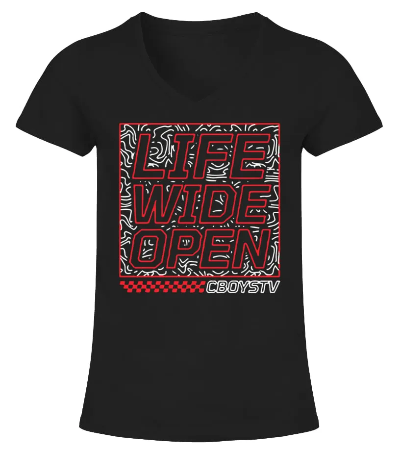 Cboystv Merch Camiseta cuello pico Mujer