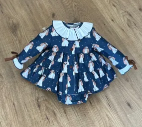 Conjunto Jesusito y braga colección Perros de Mon Petit Bonbon