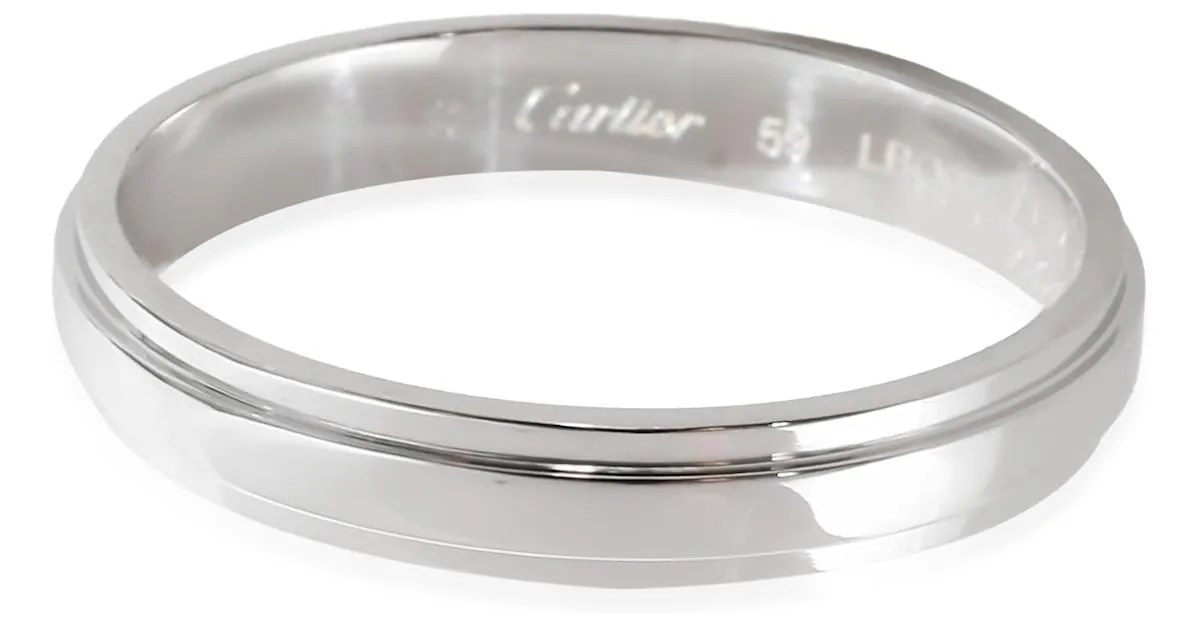 Correa Cartier D'Amour en platino 