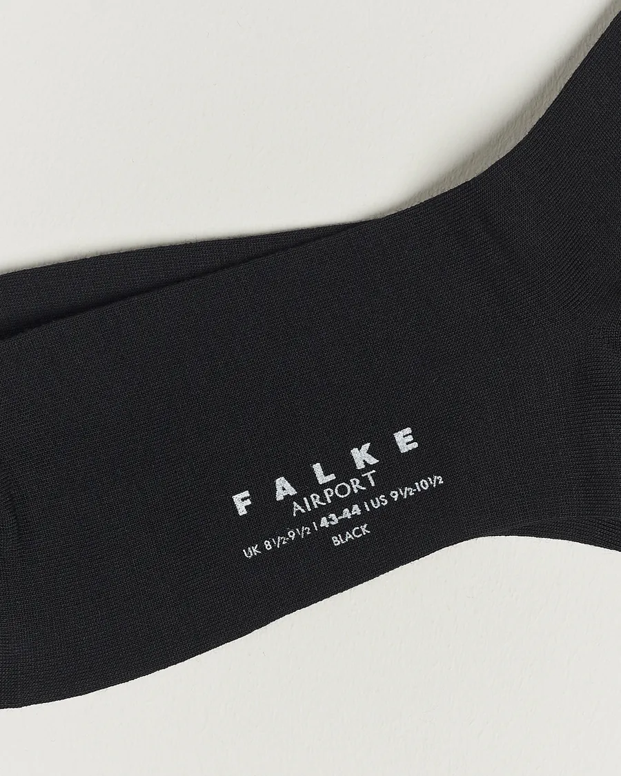 Falke 5-Pack Airport Socks Black