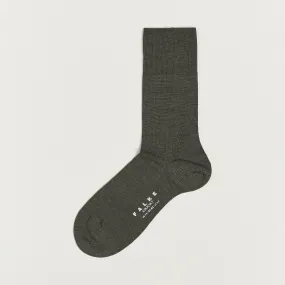 Falke Airport Socks Green Melange
