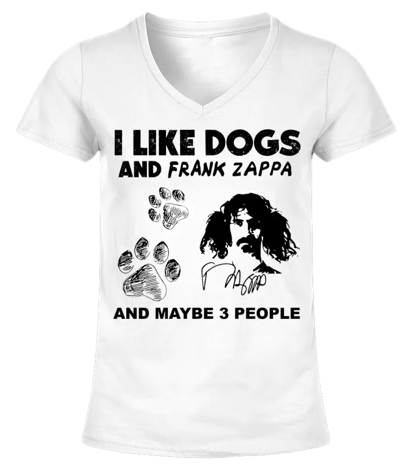 Frank Zappa WT Camiseta cuello pico Mujer