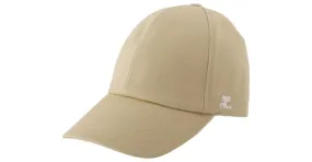 Gorra Signature - Courreges - Algodón - Beige Castaño 
