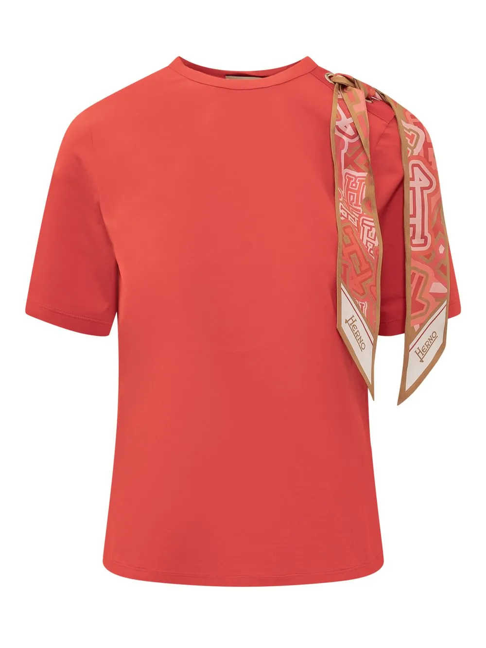 HERNO T-shirt with Scarf
