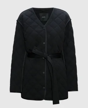 JOSEPH Jebb Black Quilted Jacket