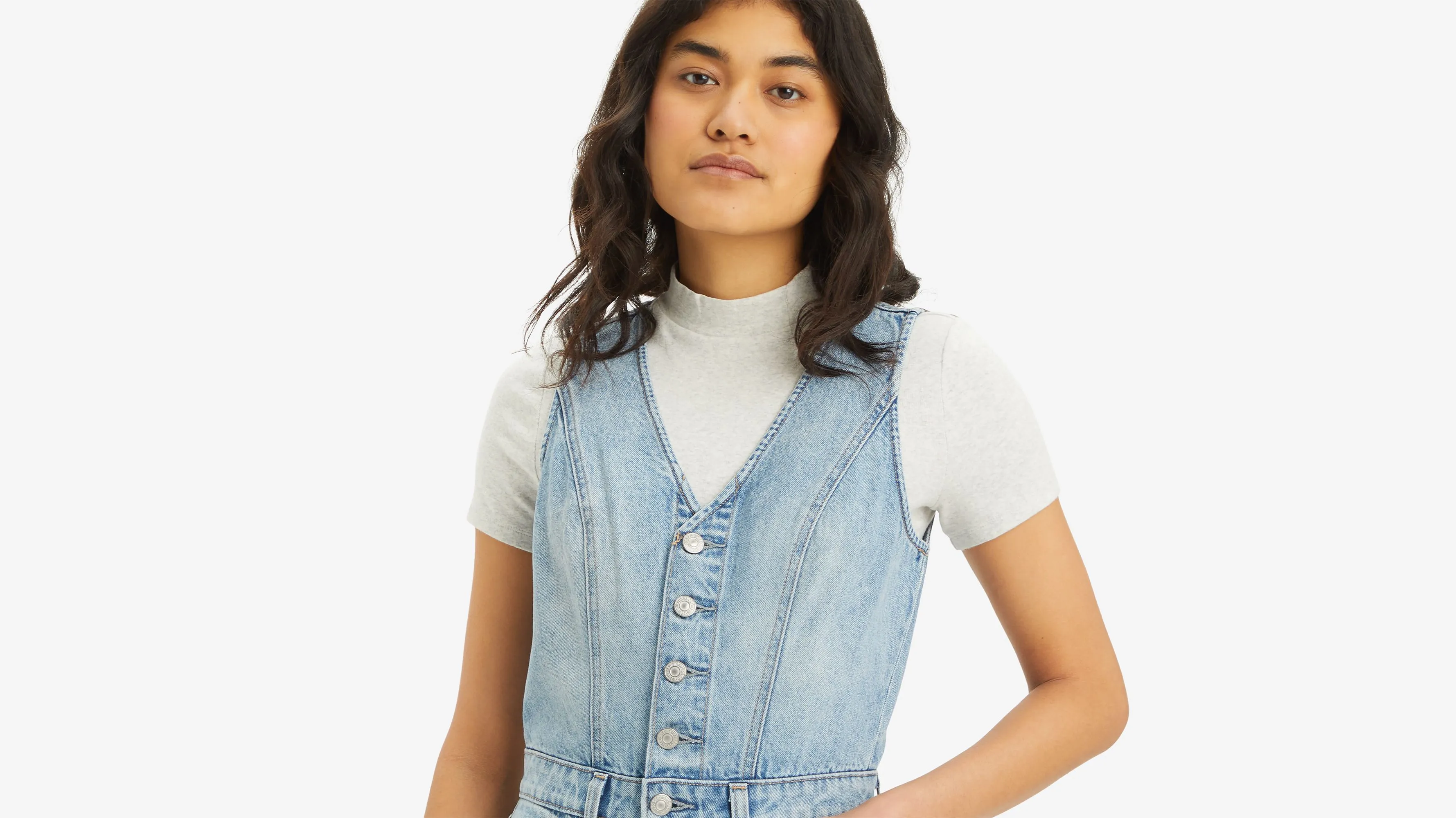 Mono Denim Wide Leg