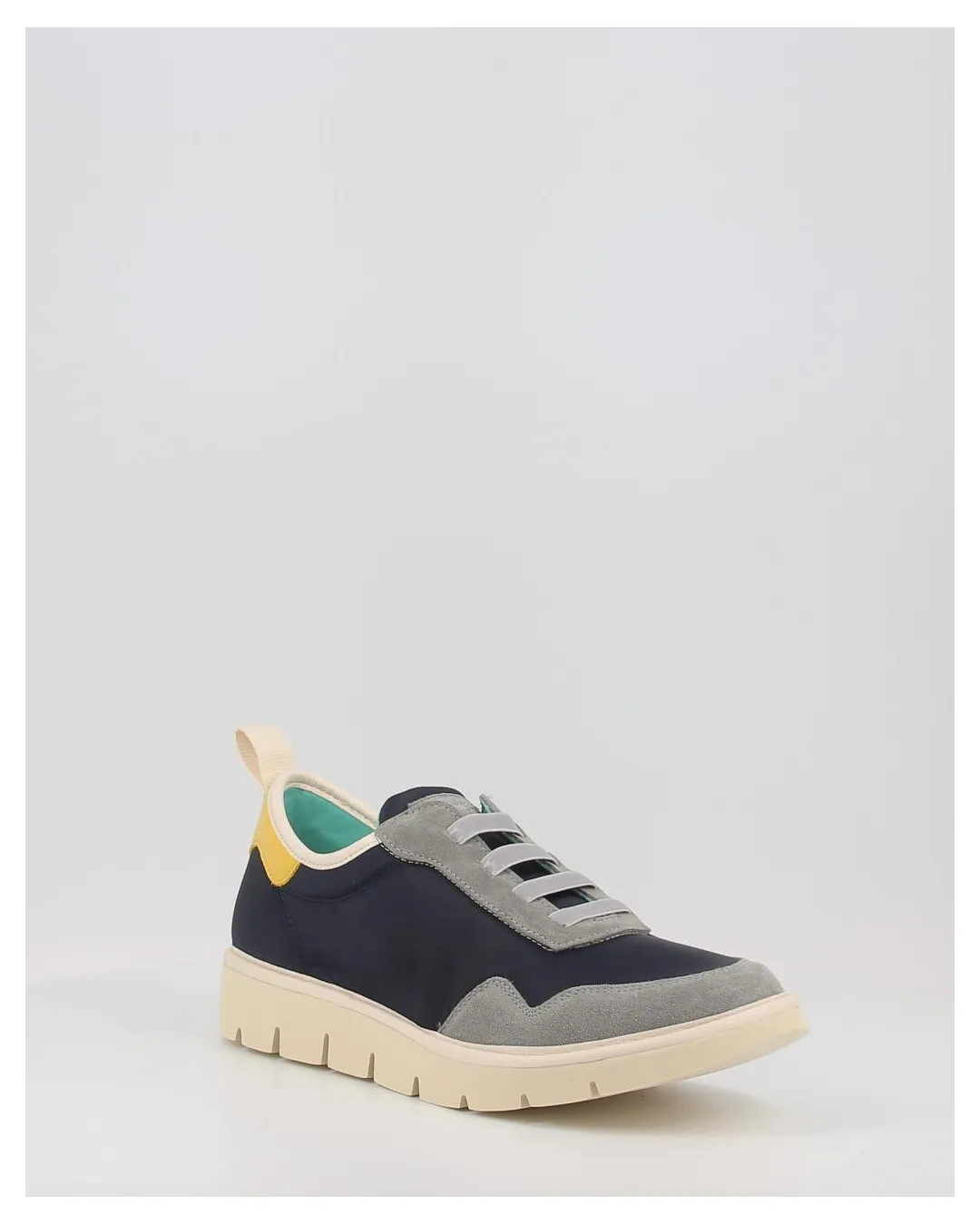 Panchic Zapatillas Panchic P05M SLIP ON NYLON SUEDE azul