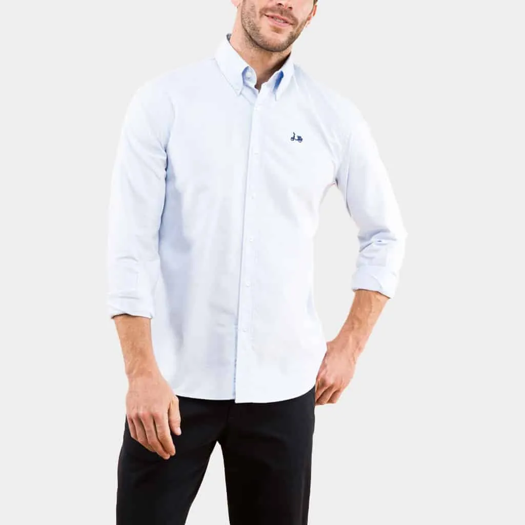 Scotta 1985 – Camisa Oxford regular celeste
