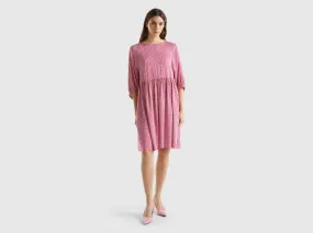 Vestido corto estampado